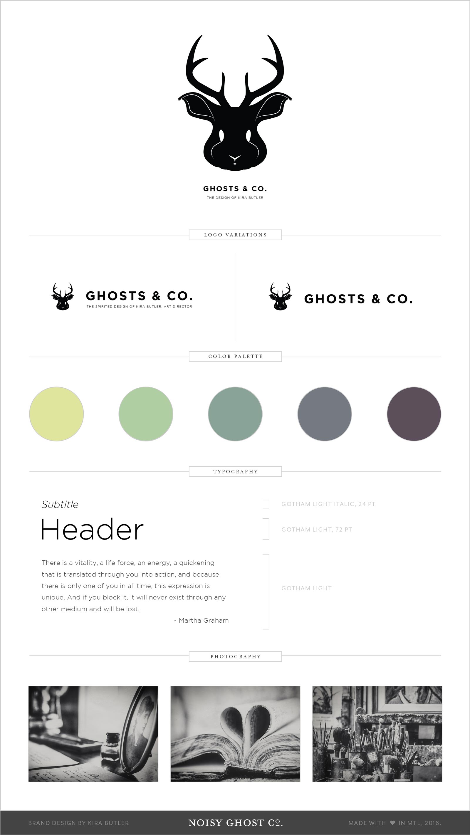 Ghosts & Co. Brand Design