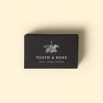 Tooth & Bone identity design by Noisy Ghost Co.